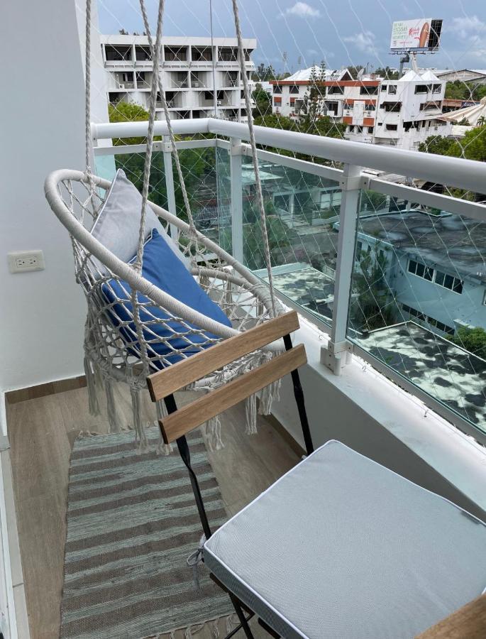 Apartmán Ambar 5D - Centrico Apart Estilo Boho Chic Santo Domingo Exteriér fotografie