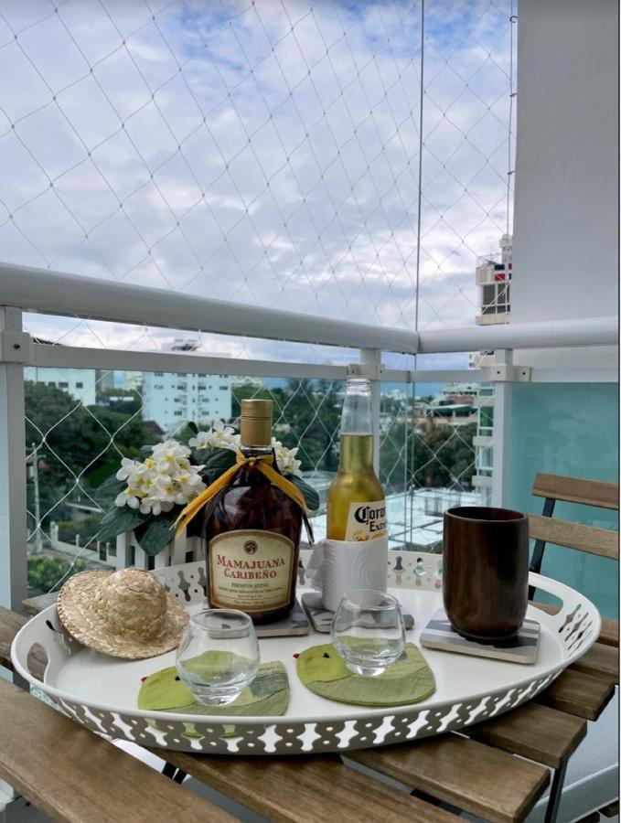 Apartmán Ambar 5D - Centrico Apart Estilo Boho Chic Santo Domingo Exteriér fotografie