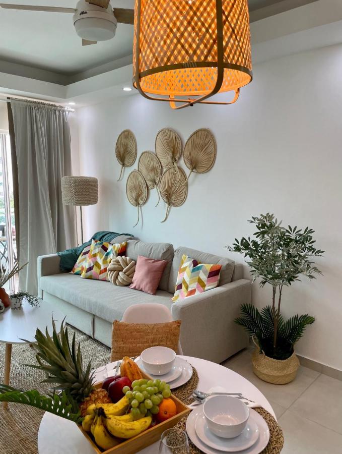 Apartmán Ambar 5D - Centrico Apart Estilo Boho Chic Santo Domingo Exteriér fotografie