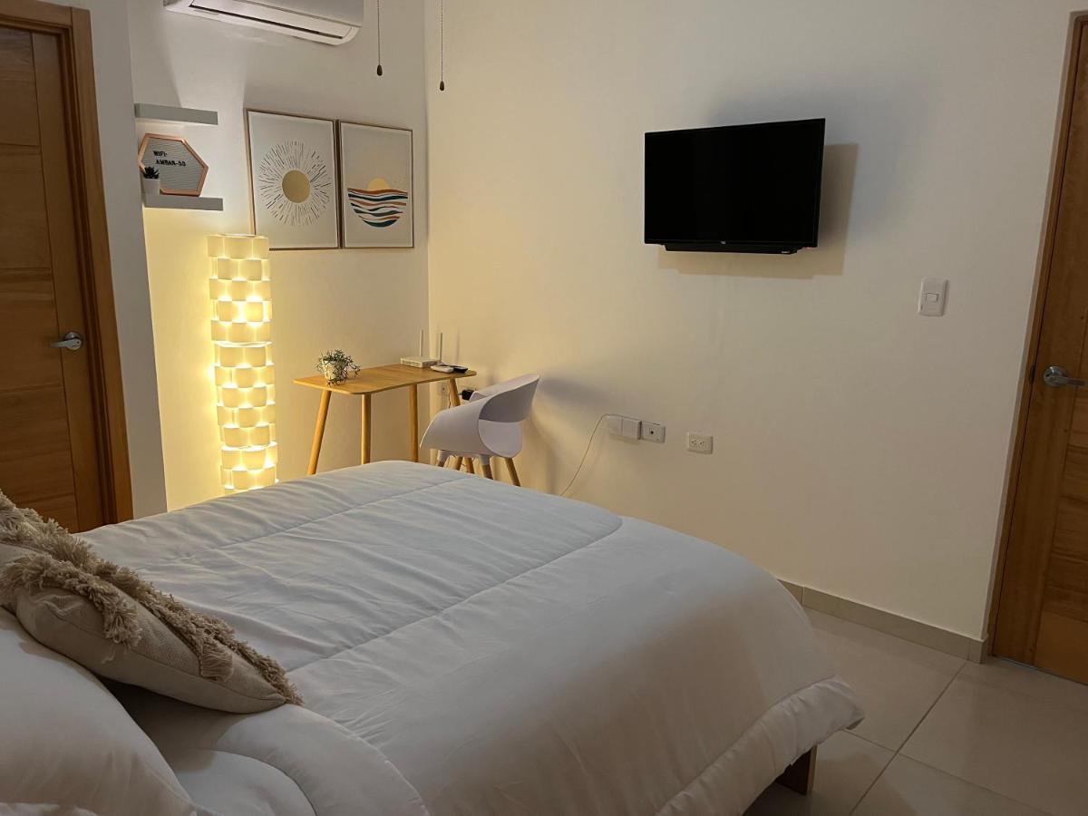 Apartmán Ambar 5D - Centrico Apart Estilo Boho Chic Santo Domingo Exteriér fotografie